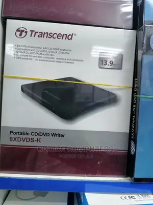HP and Transcend External DVD Rewrittable