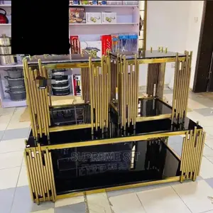 Luxury Center Table and 2 Sidestool