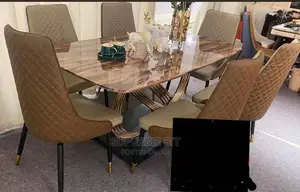 Luxury Imported Dining Set, Marble Top.
