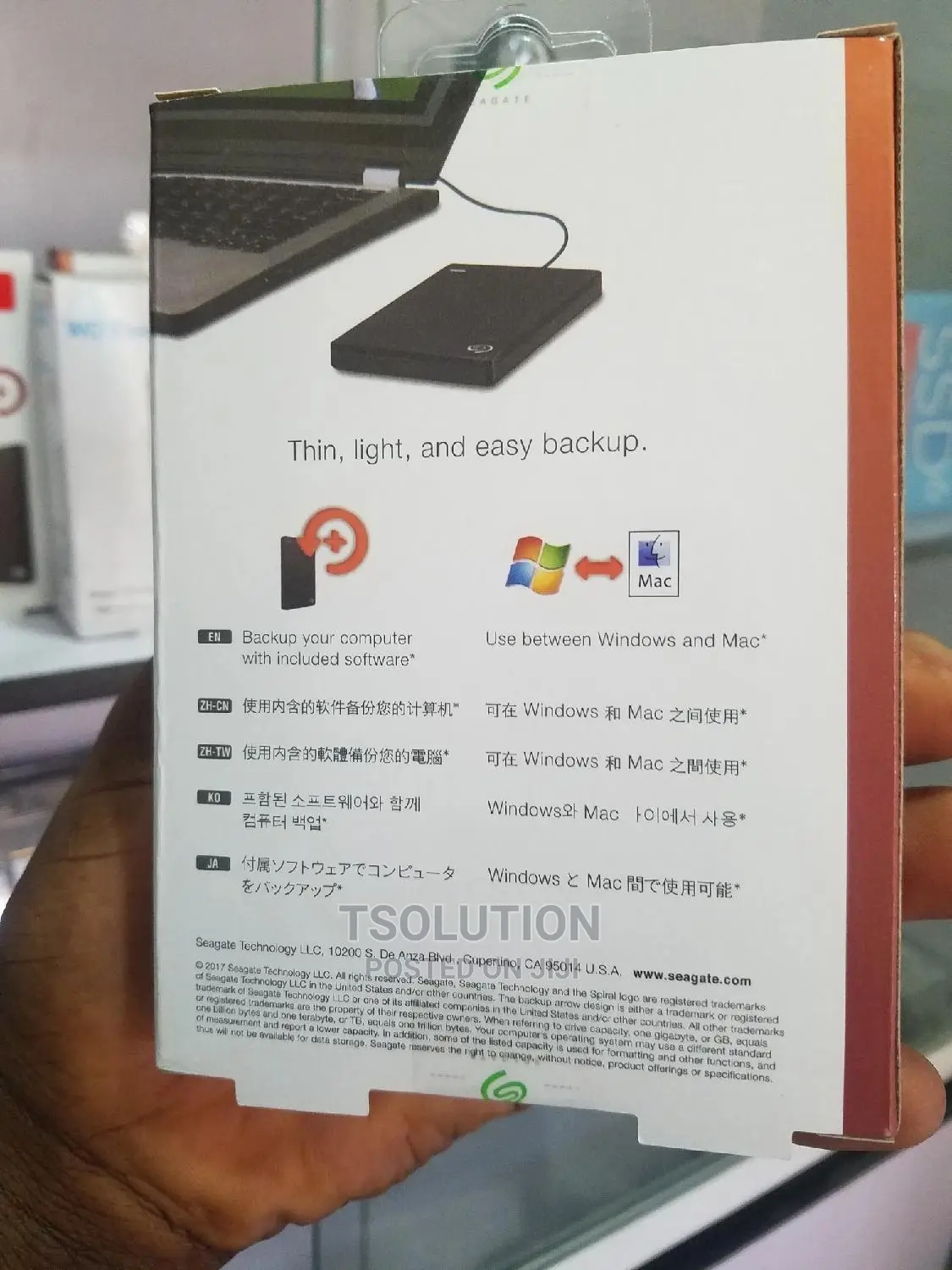 1tb Seagate External.