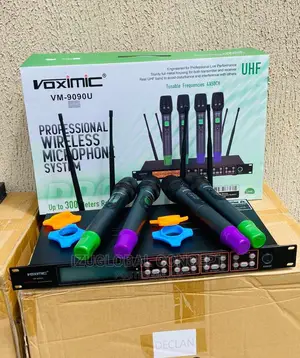 Voximic Vm9090u Professional 4in1 Digital Wireless Mic