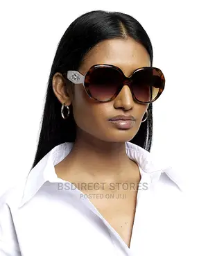 River Island Brown Tortoiseshell Round Women's Sunglasses