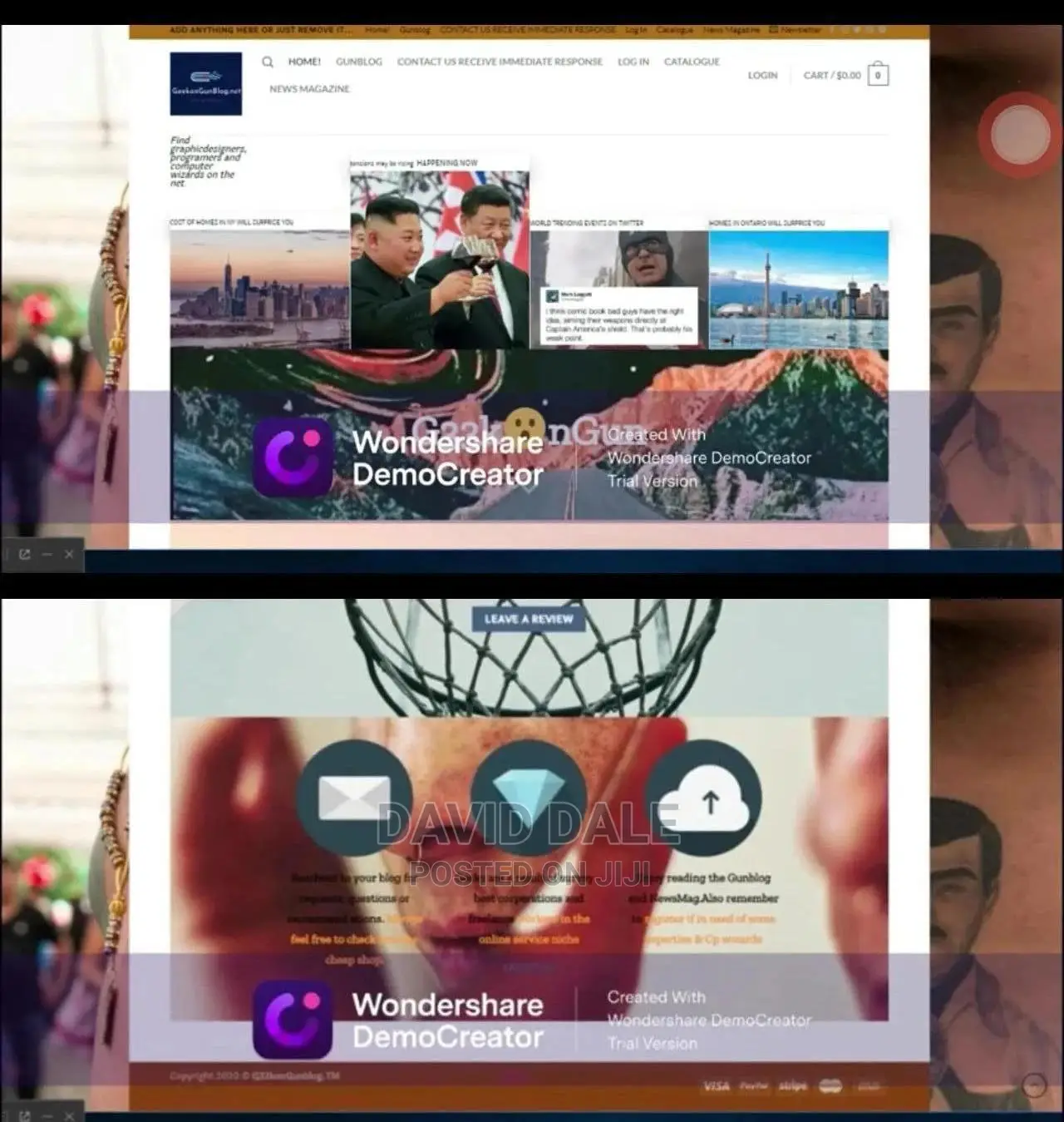 Web Designer/Developer. Node/Express, Mongodb, Wordpress.