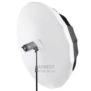 135cm Umbrella Softbox (White Interior/Black Exterior