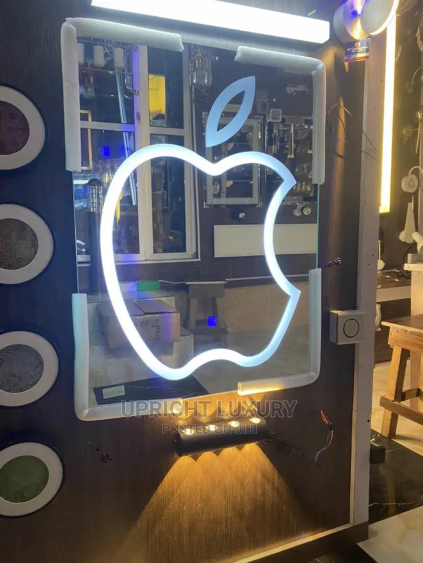 Mirror With LED Lights