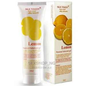 Water Based Silky Smooth Lemon Flavor Lubricant
