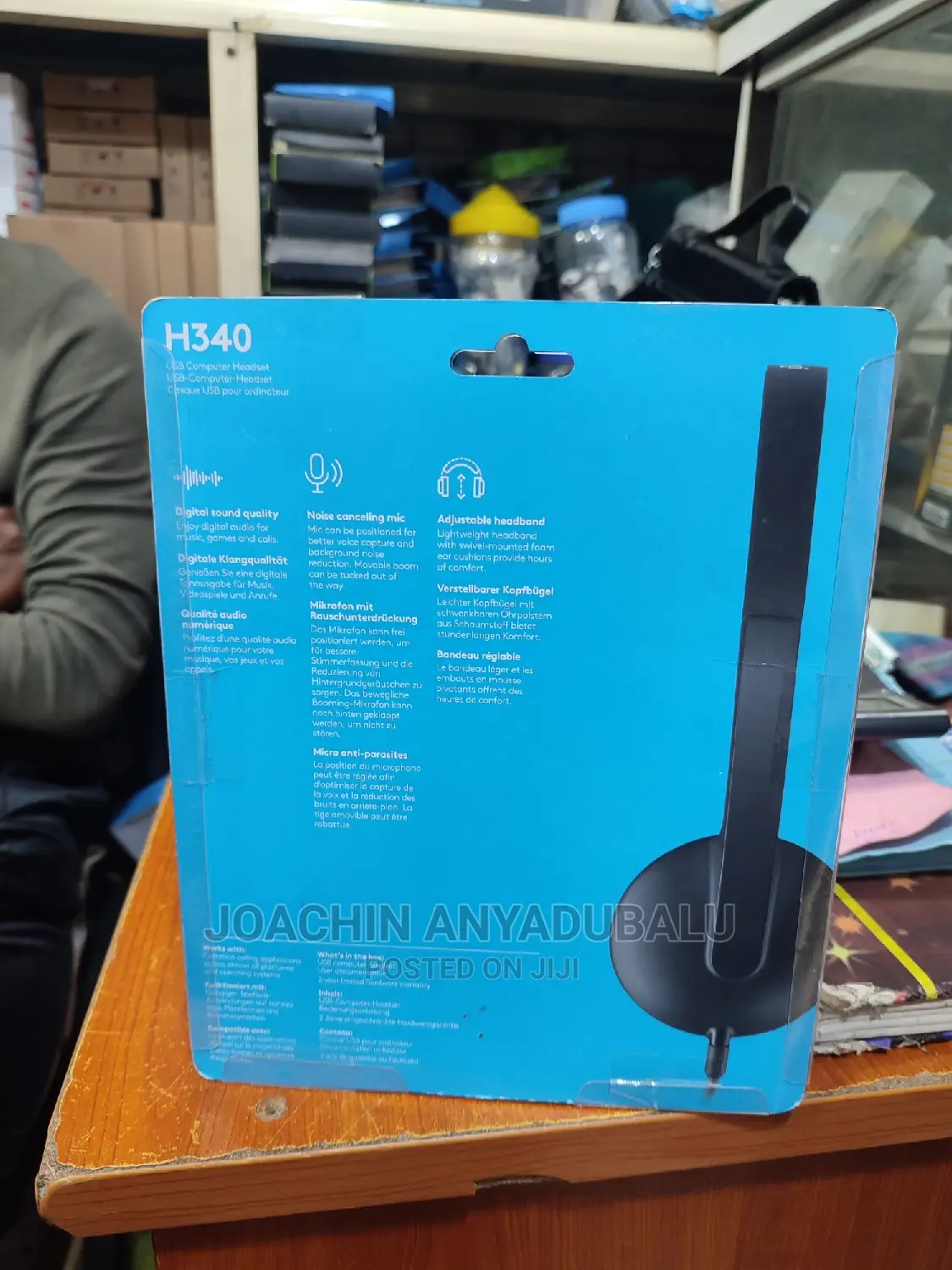 Logitech H340 Usb Headset With Noise-Canceling Microphone