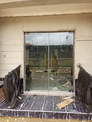Swing Door Wit Gold Handle