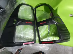 High Quality Certified Black REVO Hilux Rear Light Cover.