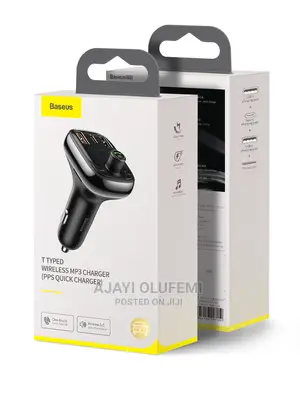 Baseus Car Bluetooth Fm Transmitter and Charger.