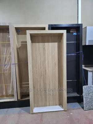 Solid N Unique HDF Doors With Frame N Sketons