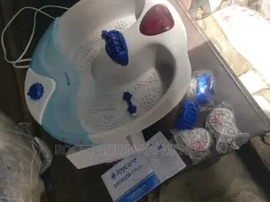 Foot Massager Leg Rest Pedicure Bowl Massage And Bubble