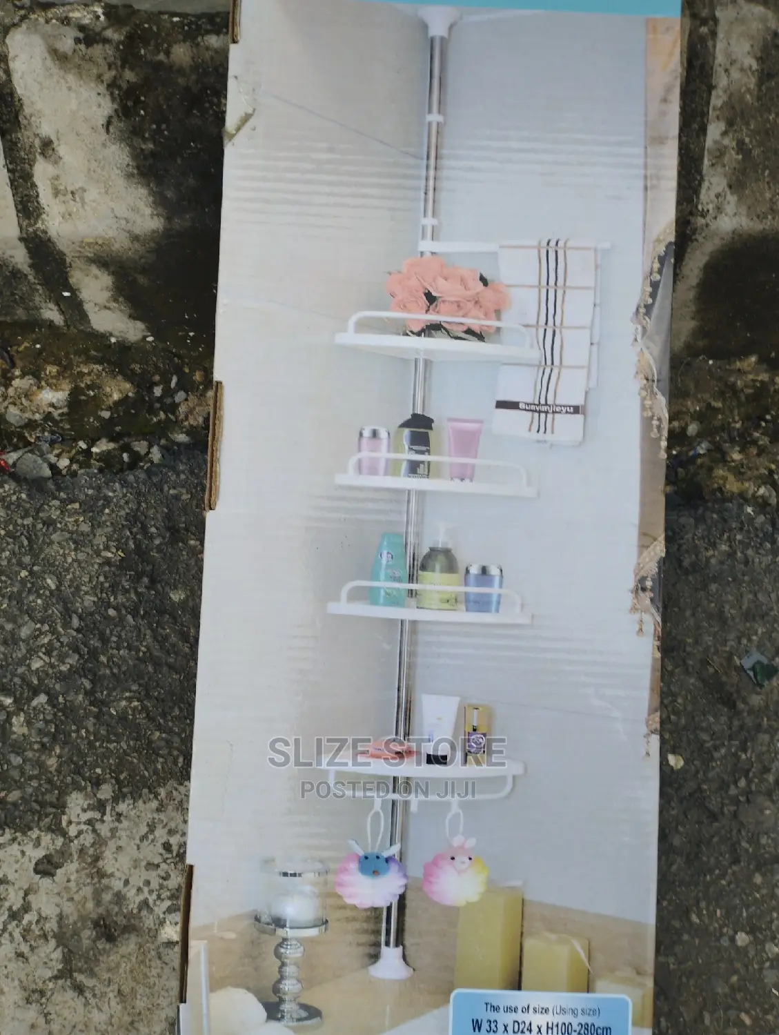 Telescopic Four Layers Corner Shelf