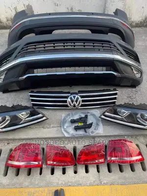 Complete Kit Front Bumper Full Light Rear Lights Touareg