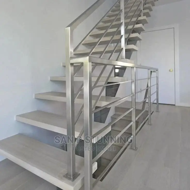 Lovely Square Pipe Stainless Steel Railing