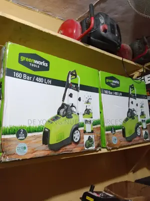 Quality Electric Pressure Washer Greenworks Tools 160bar