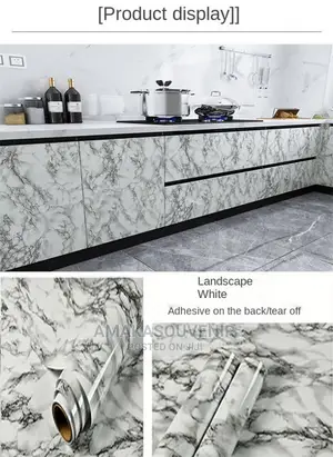 Waterproof Marble Wallpaper