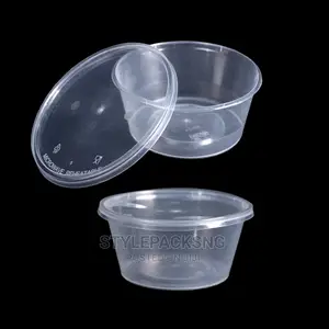50 Pieces 350ml Transparent Salad/Sauce Bowl