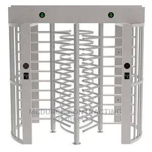 Double Pedestal Turnstile With Rfid Card Reader (Centurion)