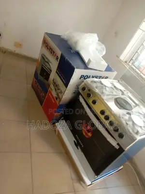 Best Polystar 4gas Cooker + One Center Hotplate With Oven