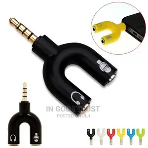 3.5mm U-Shape Earphone Adapter