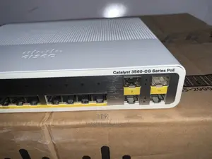 Cisco Catalyst Ws-C3560cg-8pc-S Managed Poe Switch