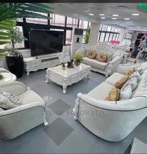 Luxury Sofa and Tv Bench