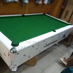 7 Ft British Marble With Coin Snooker Board