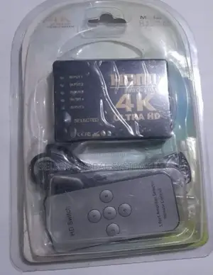 HDMI Selector 5 Port With Remote Control