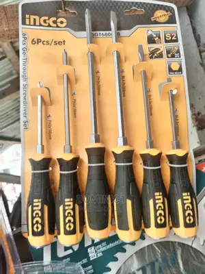 Heavy Duty Ingco Screwdriver 6 Piece