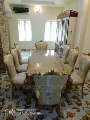 Royal Dinning With 8 Chairs