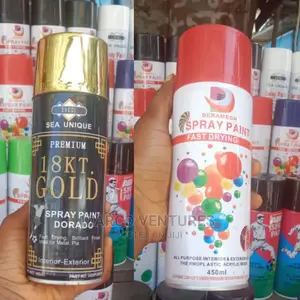 Spray Paint Available in All Colors.