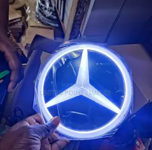 Mercedes Benz Front Grill Logo Light