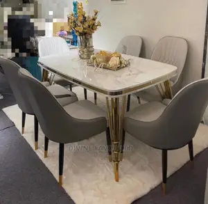 Quality Dinning Set With Marble Top
