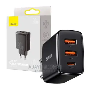 Baseus 30W Compact Fast Charger.
