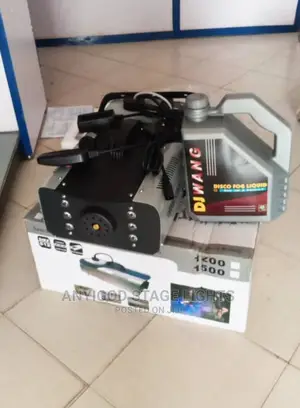 3 In1 LED Smoke Machine With 4.5L Of DJ Power Liquid 1500W