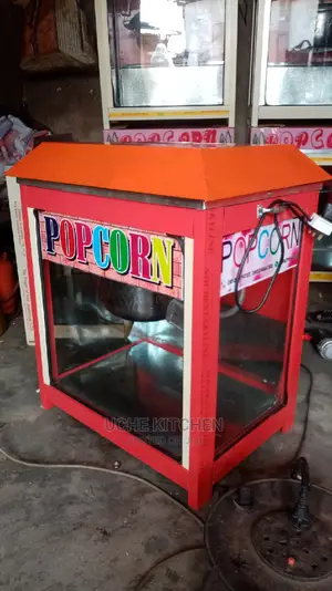 Electric Popcorn Machine With Warmer