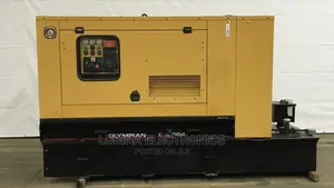 Brand New Cat 60kva Soundproof DIESEL Lister Generator Yelow