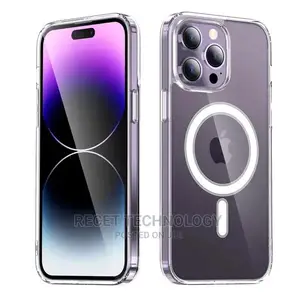 Clear Phone Case 4 iPhone With Transparent Wireless Charging