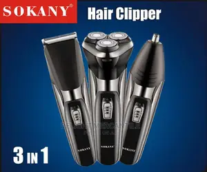 Sokany 3 in 1 Hair Clipper Trimmer Kits
