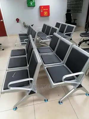 Airport Chair With Padded Leather