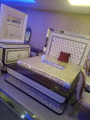 Turkish Bed With Wardrobe and Dressing Mirror, Drawers.
