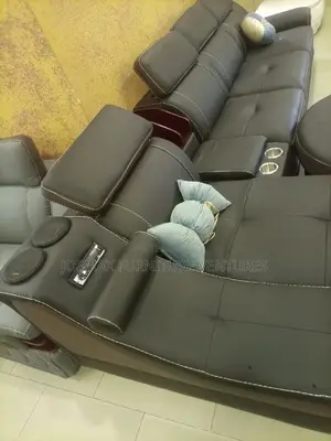 L Shape Leather Sofa Chair By7