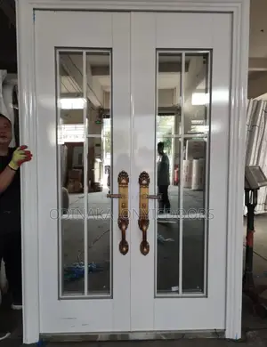 8ft by 5ft French Glass (White Color)