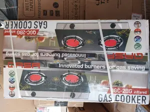 Qasa Inferred Double Burner Gas Cooker