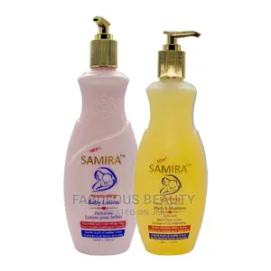 Samira Moisturizing Baby Lotion Soothing Wash Shampoo.