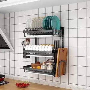 3 Tiers Hanging Plate Rack