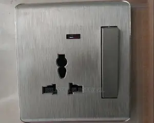 13amps Single Sockets Silver