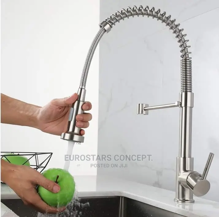 Pulling Out Kitchen Sink Tap