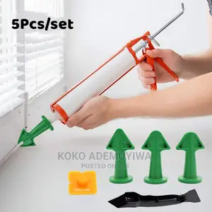 5pcs Silicone Application Caulking Grout Finisher Seam Tool